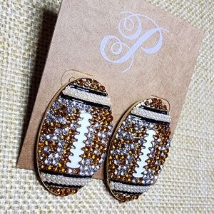 Plunder Football Earrings